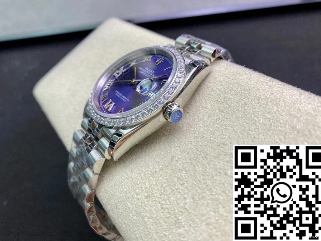 Datejust Diamond-set EW Factory Rolex M126284RBR-0013 Bezel 0716